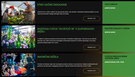 Kje se bo dogajalo v času Pivo in cvetja